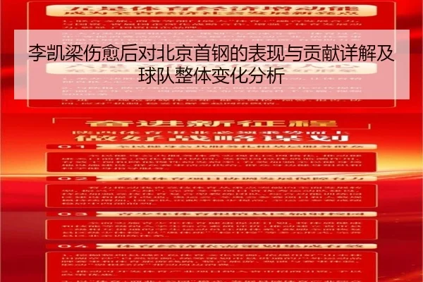 李凯梁伤愈后对北京首钢的表现与贡献详解及球队整体变化分析